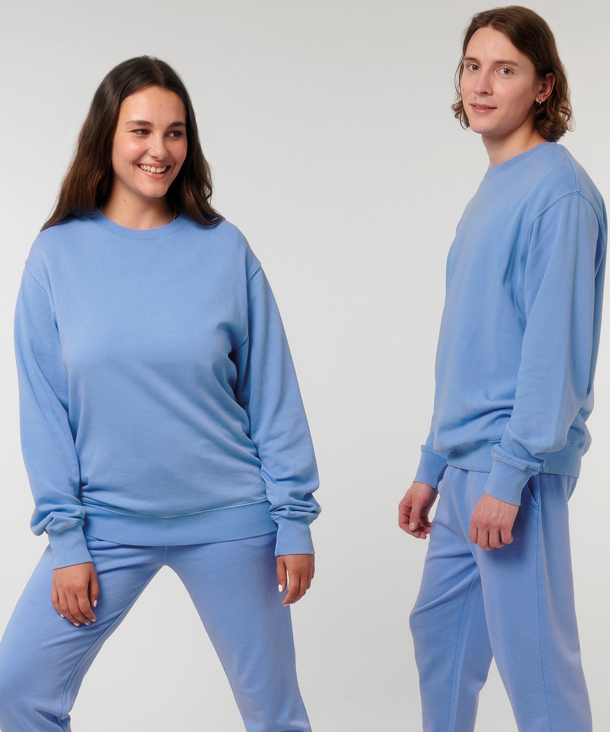 Organic Vintage Sweatshirt: Unisex Earth Wardrobe