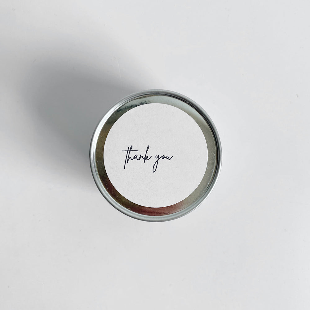 Travel Size 'Thank You' Candle hobo + co.