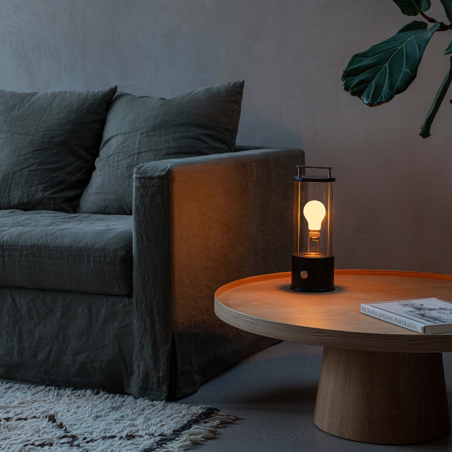 The Muse Portable Lamp in Hackles Black - Set of 2 Tala