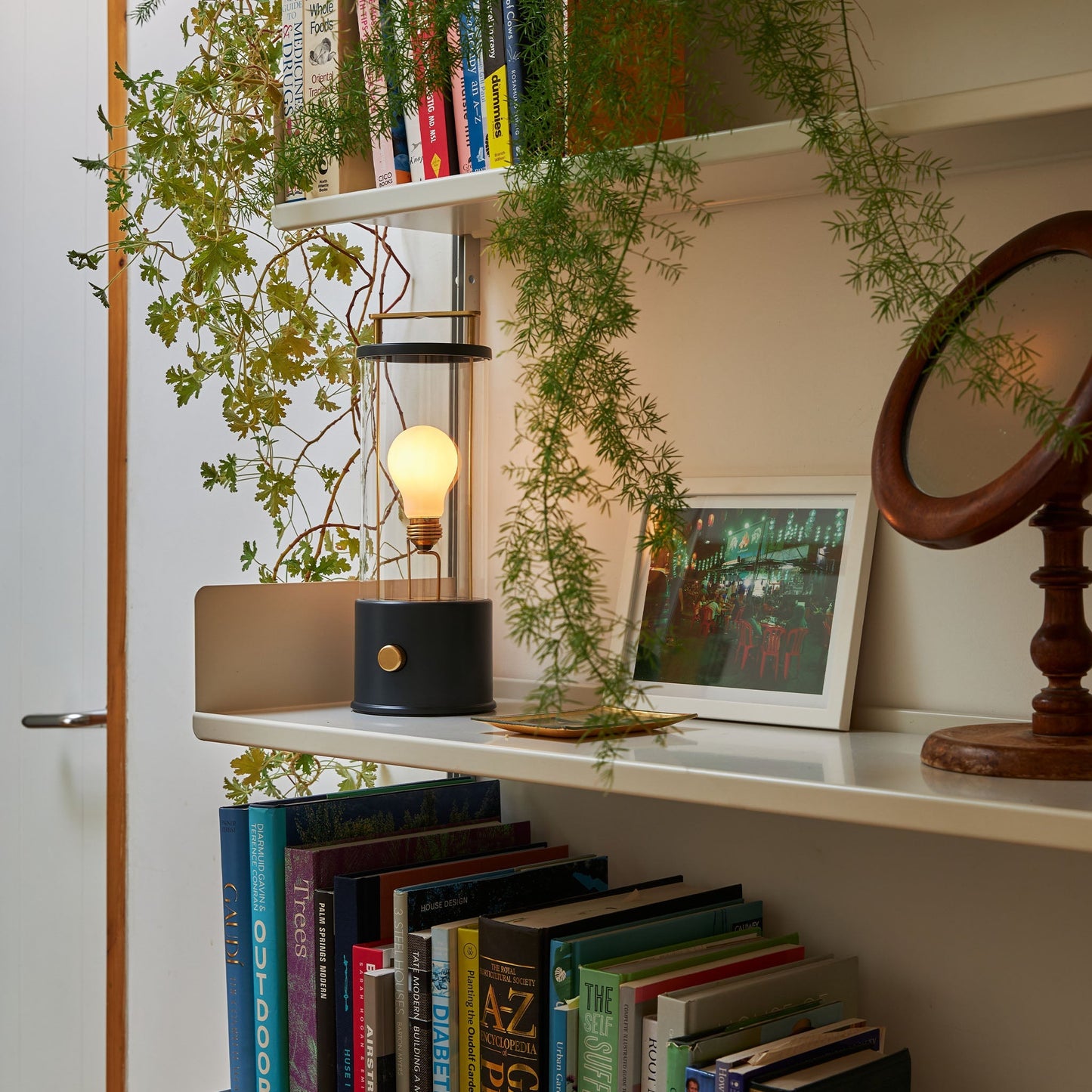 The Muse Portable Lamp in Hackles Black Bundle Tala
