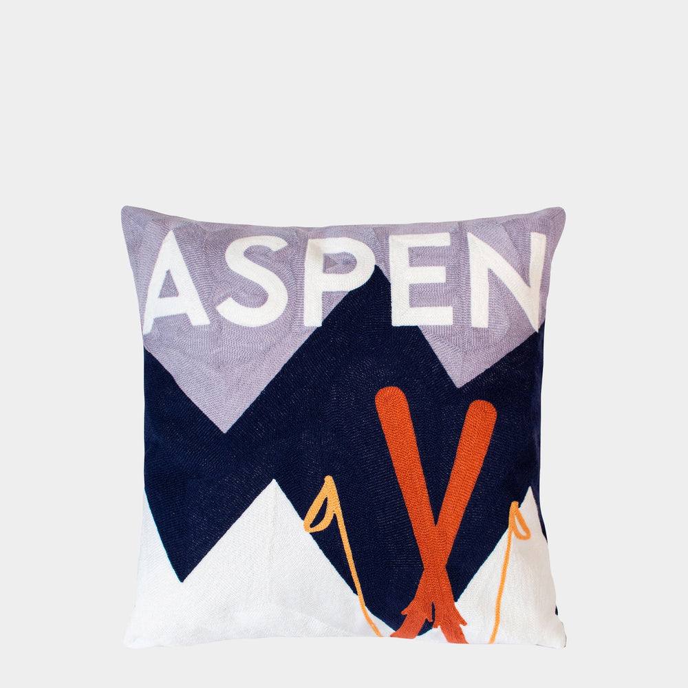 Aspen Needlepoint Cushion The Pillow Drop