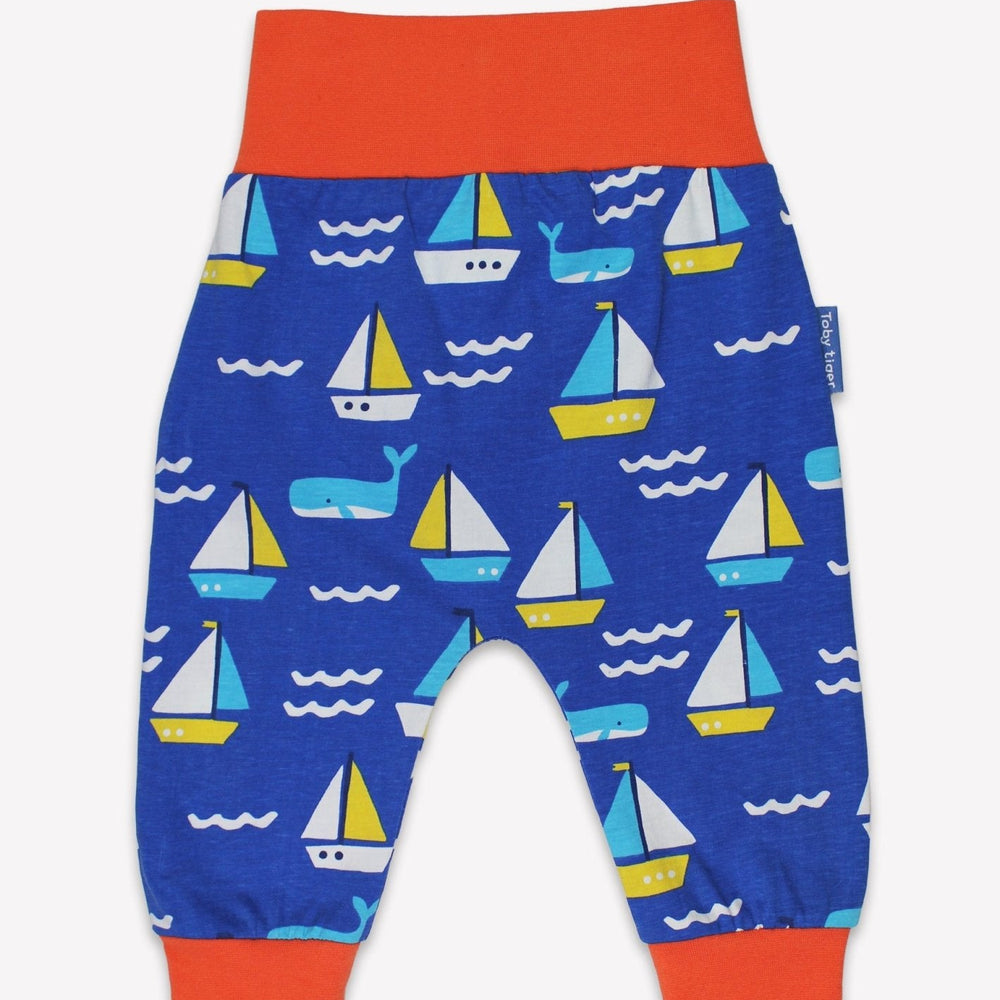 Organic St Ives Print Yoga Pants Toby Tiger