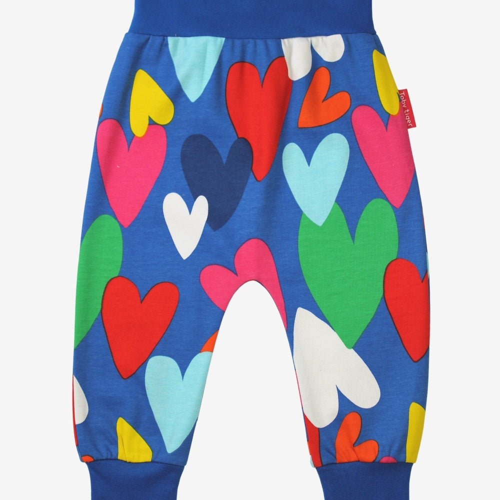 Organic Heart Print Yoga Pant Toby Tiger