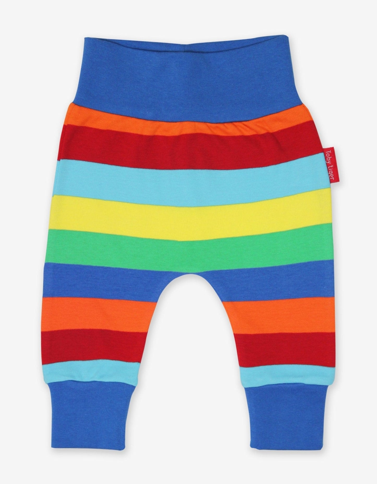 Organic Multi Stripe Yoga Pants Toby Tiger