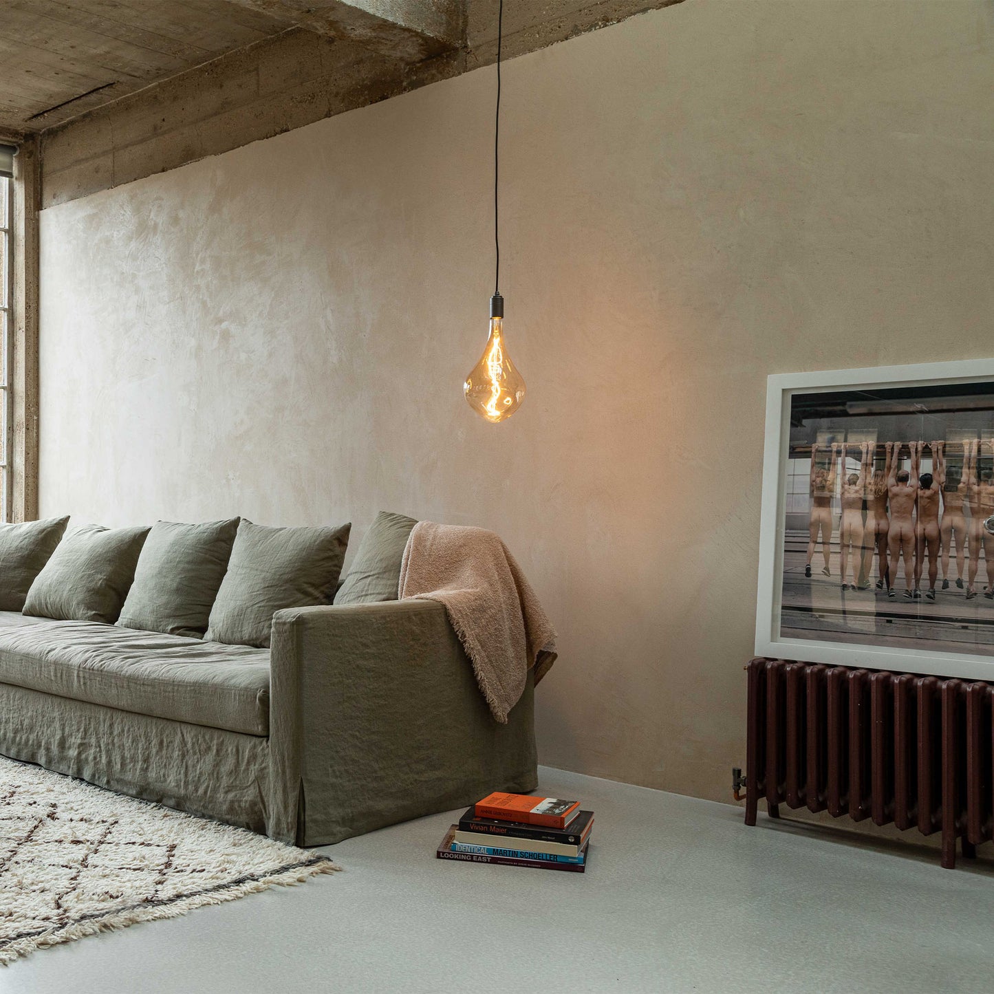 Voronoi III Plug-In Pendant in Graphite Tala