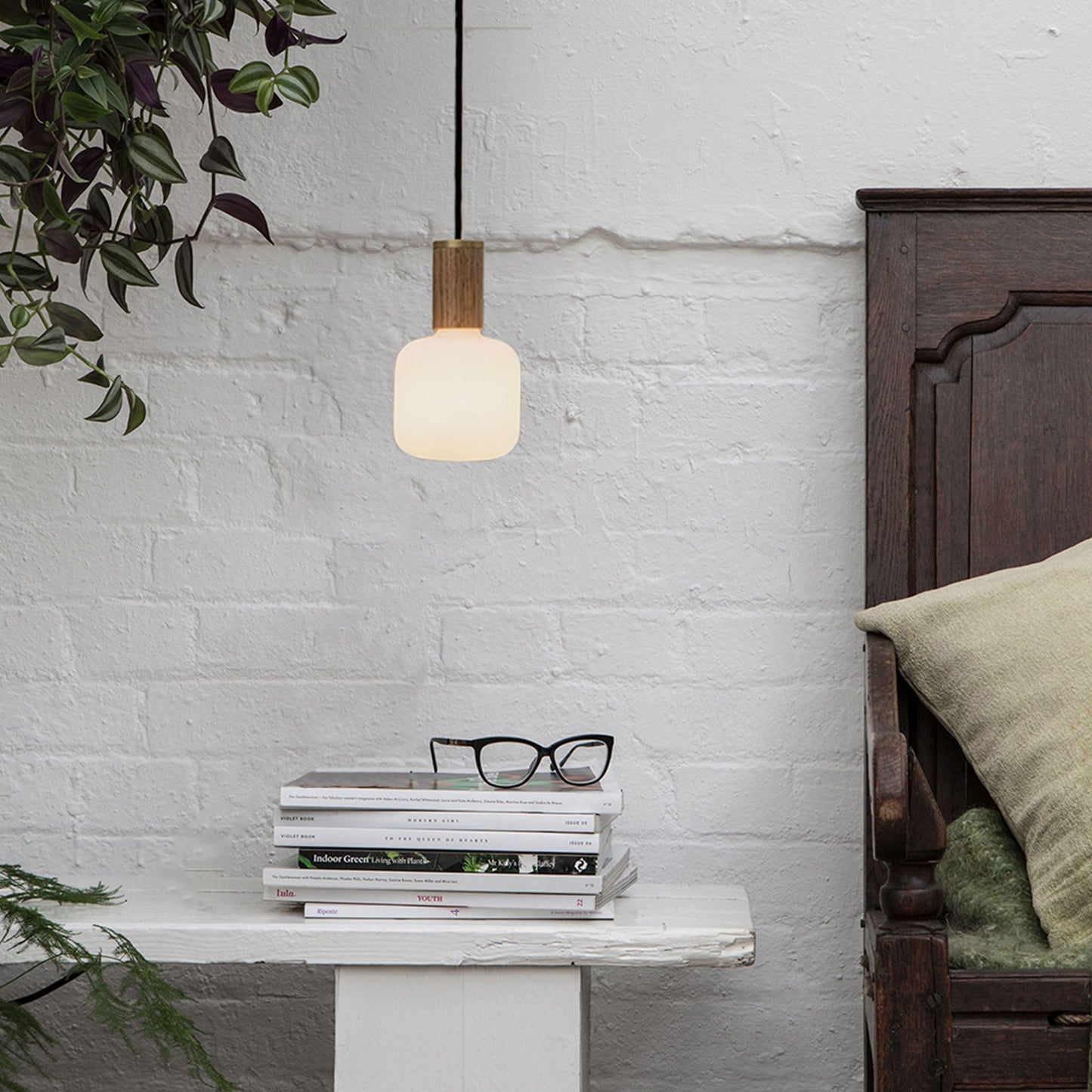 Oblo Pendant Light in Graphite Tala