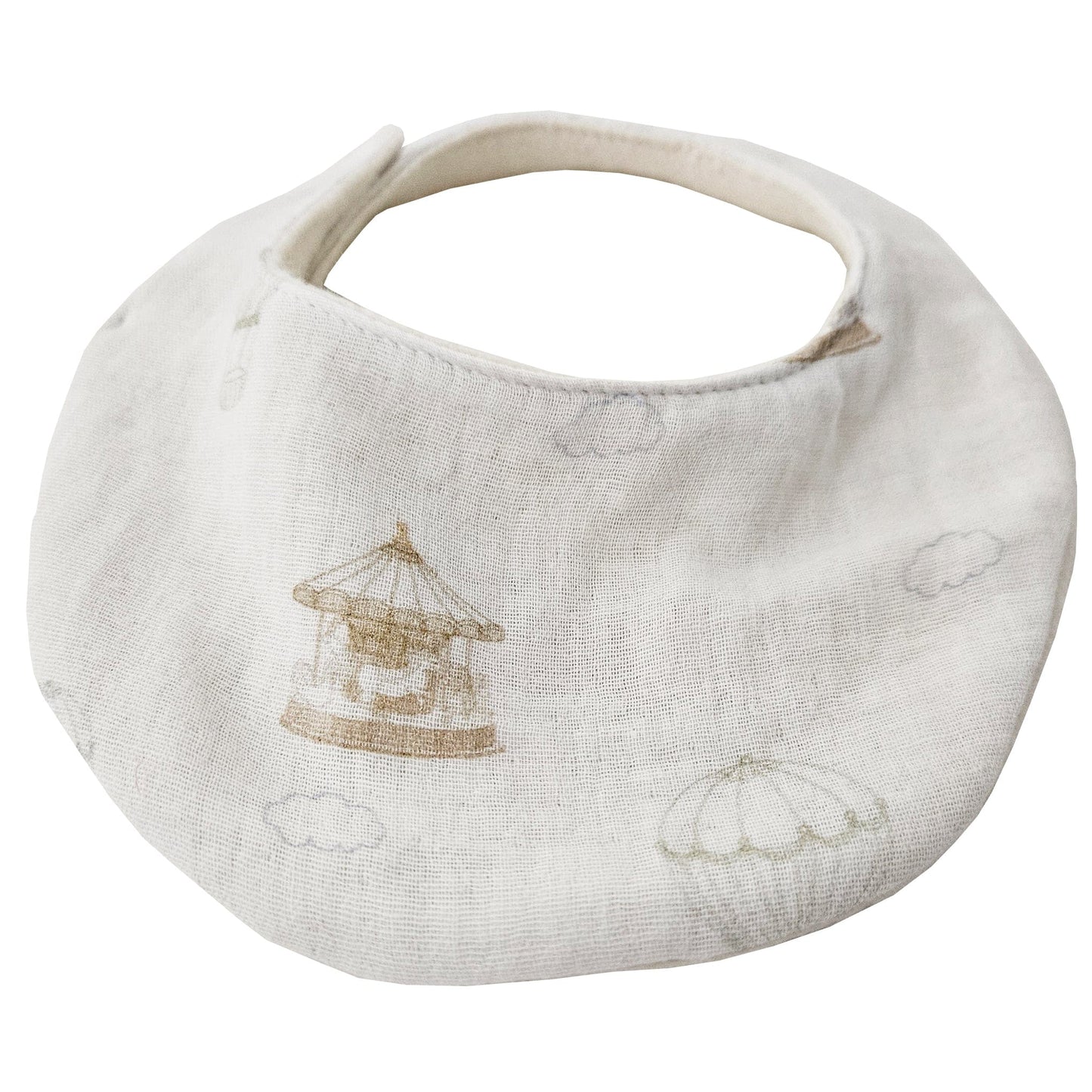 Waterproof Carousel Dribble Bib Little Scandi baby