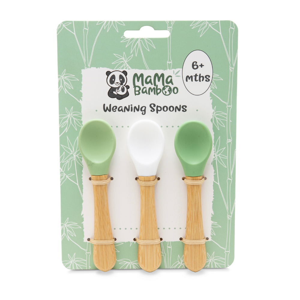Weaning Spoons Mama Bamboo