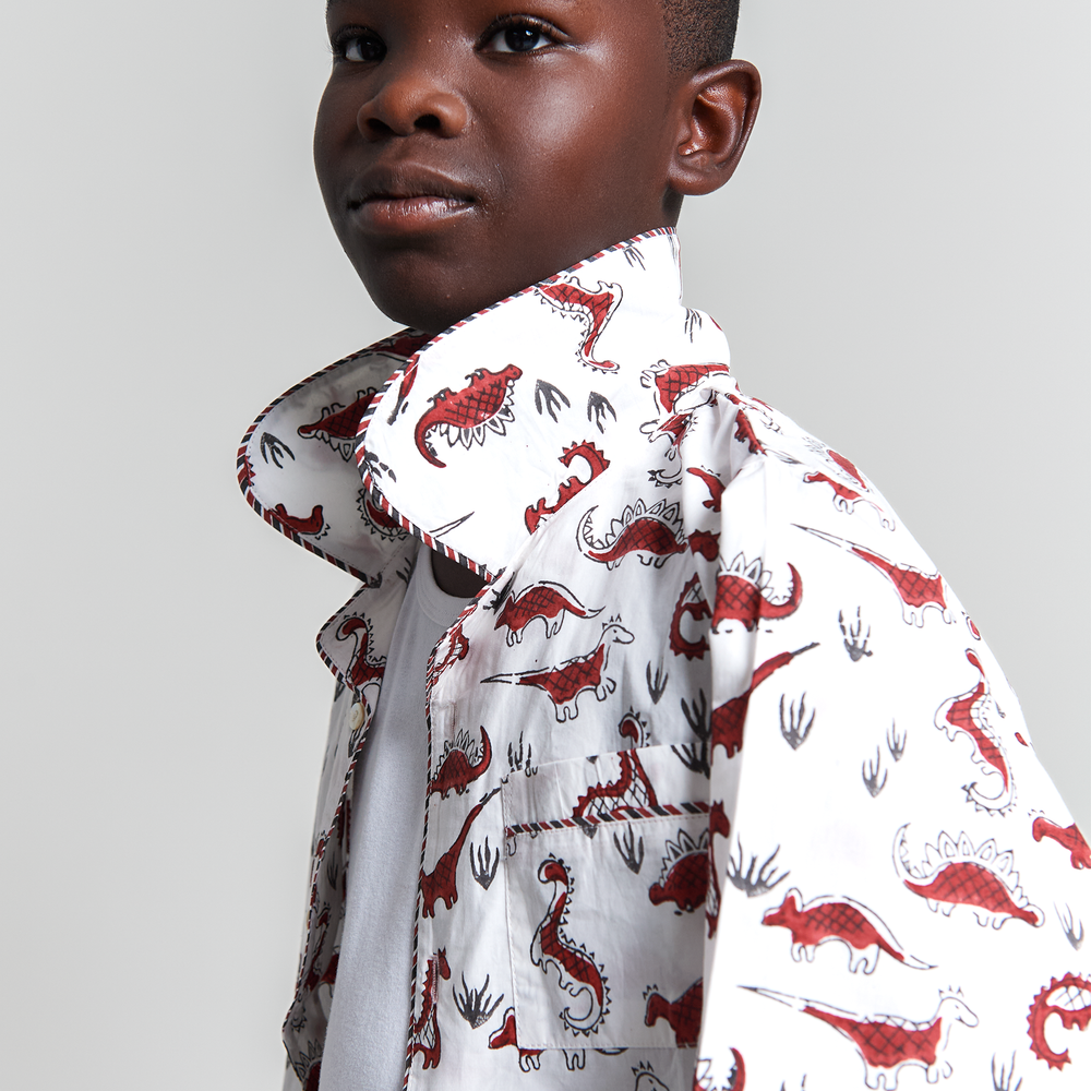 tag-a-saurus tales Kids Organic Cotton Pyjama Trouser Set Kutti Lulu