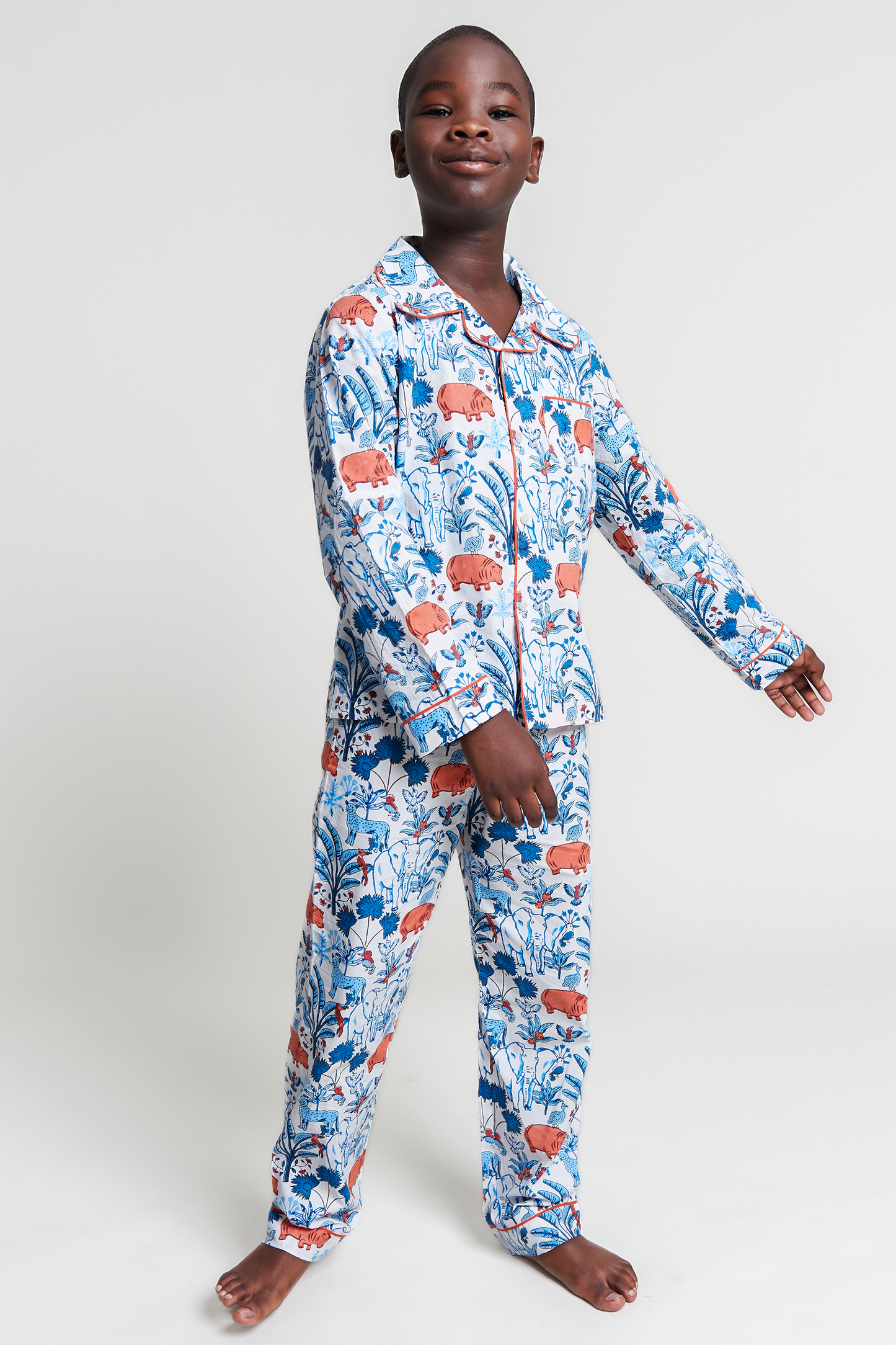 rani's whimsical woods Kids Organic Cotton Pyjama Trouser Set Kutti Lulu