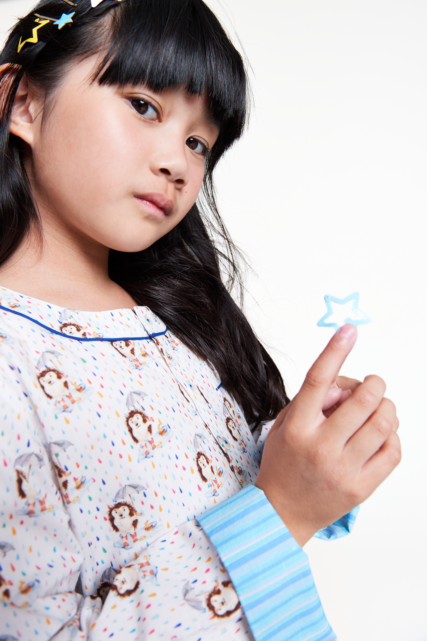 raindrops keep falling - organic cotton baby pyjama set – Myza