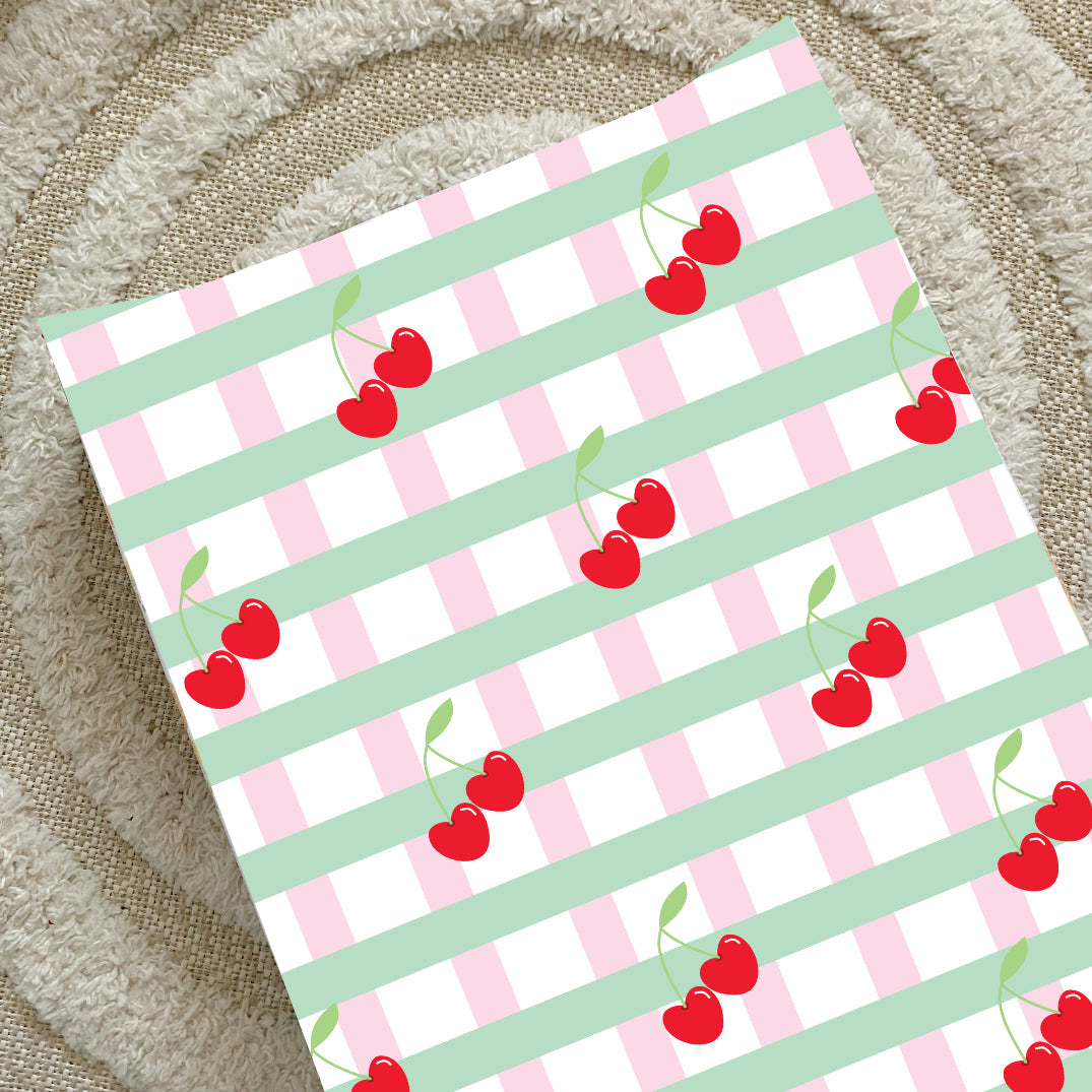 Anti-Roll Wedge Baby Changing Mat - Cherry Bobbin and Bumble