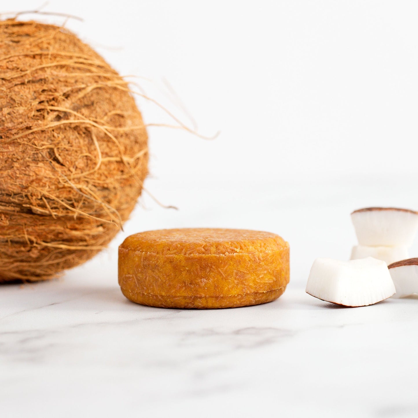 Wild Coconut Solid Shampoo Bar For All Hair Types - Vegan Soul and Soap