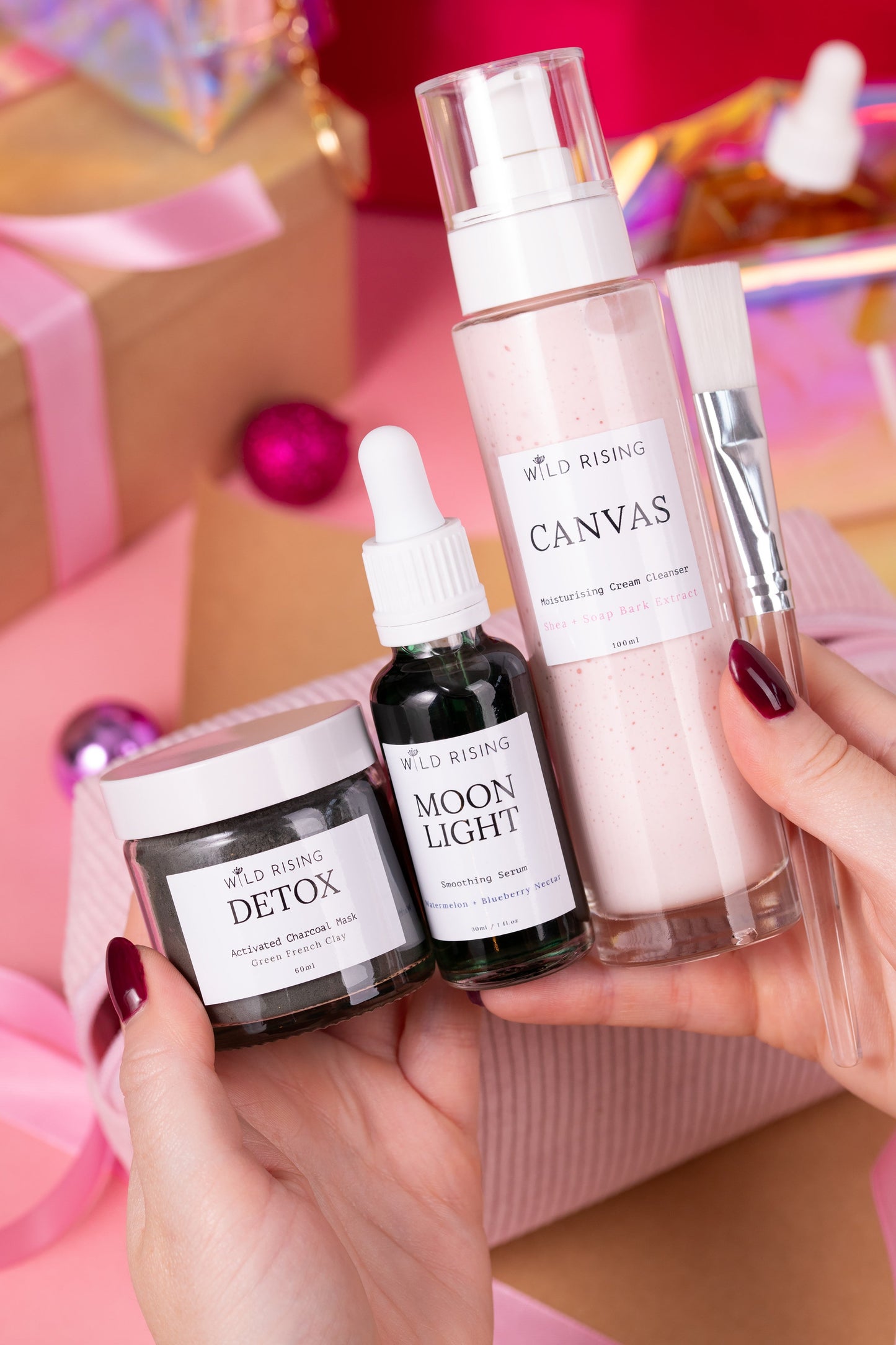 Sleigh The Day Christmas Skincare Gift Set Wild Rising Skincare