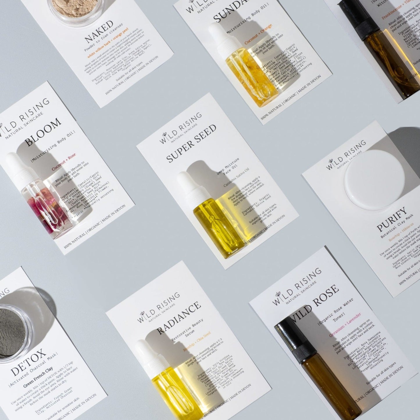 Travel-Size Mini Skincare Set Wild Rising Skincare