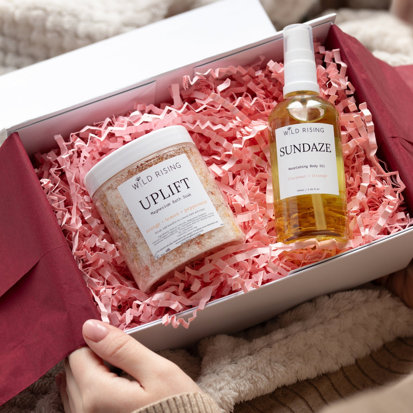'On Cloud Nine' Skincare Gift Set Wild Rising Skincare