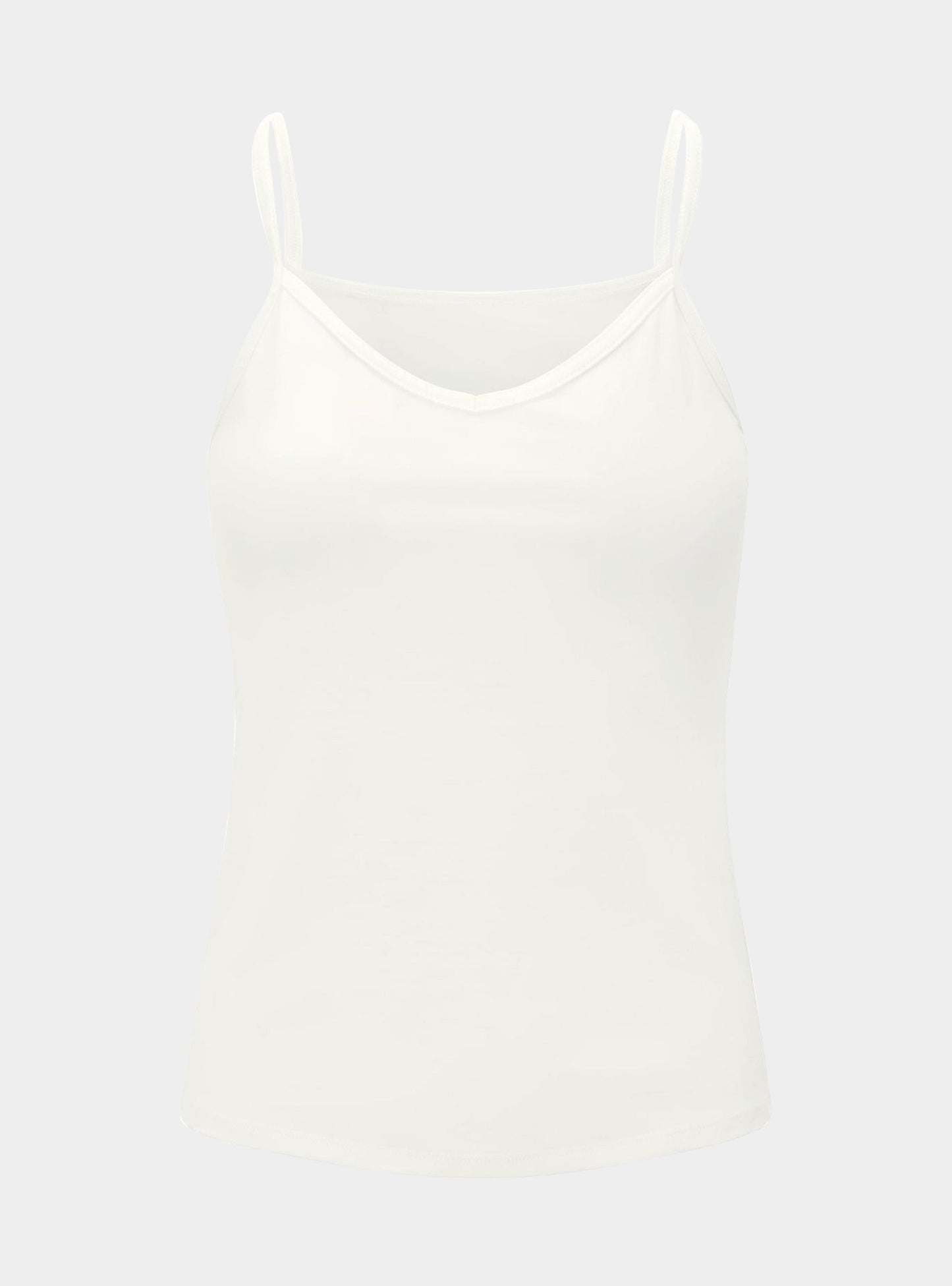 Womens Merino Cami, Ivory Smalls Merino