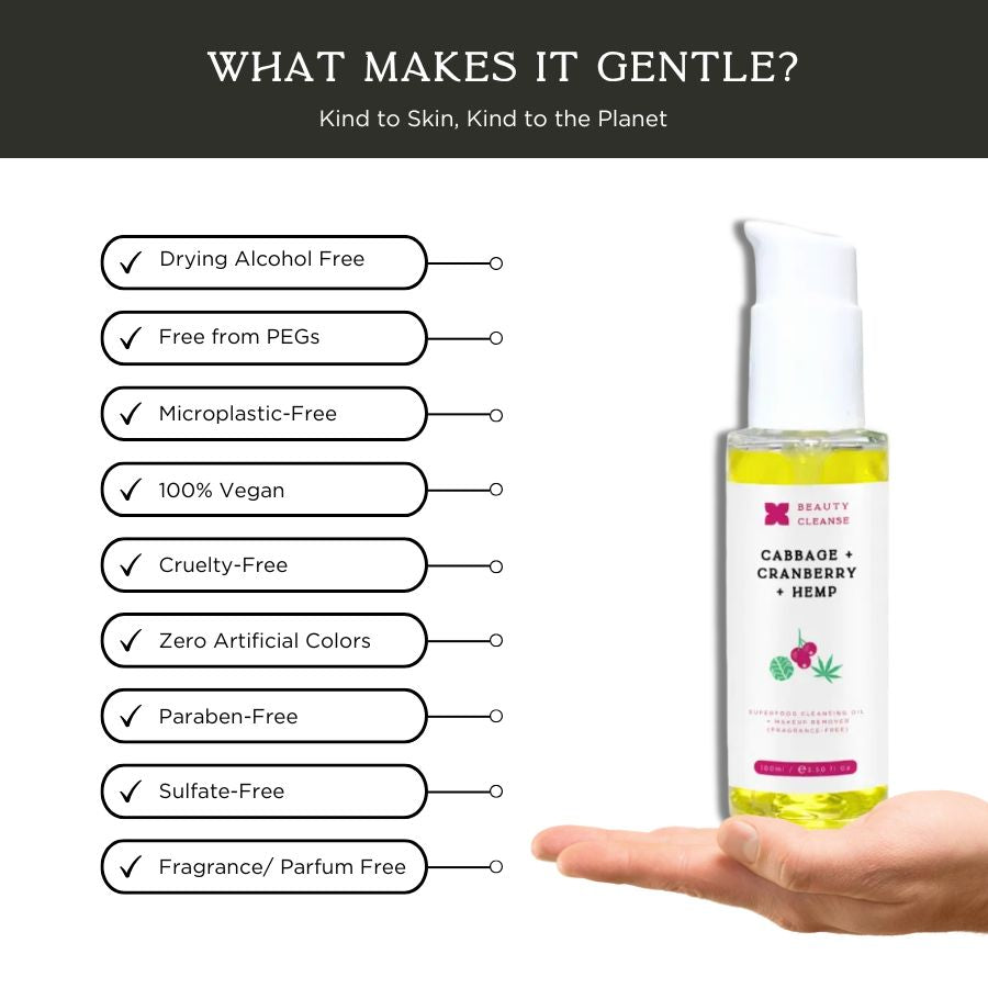 Superfood Cleansing Oil & Makeup Remover Beauty Cleanse Skincare