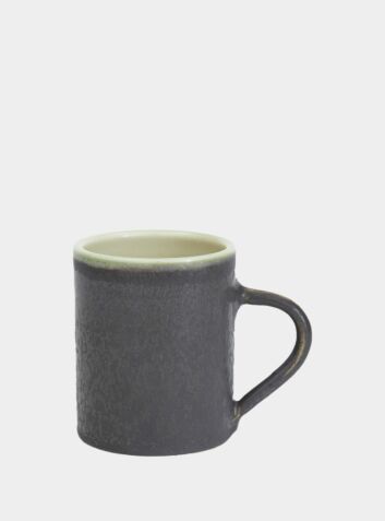 Hand Thrown Espresso Cup - Charcoal