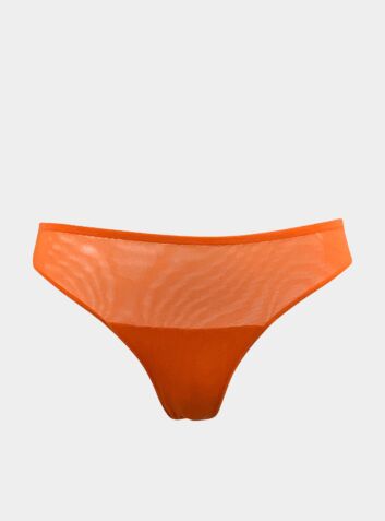 I.D. Line Fine Mesh Bikini - Orange