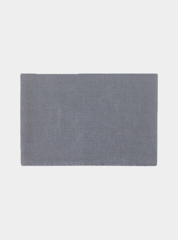 Linen Pillowcase - Charcoal