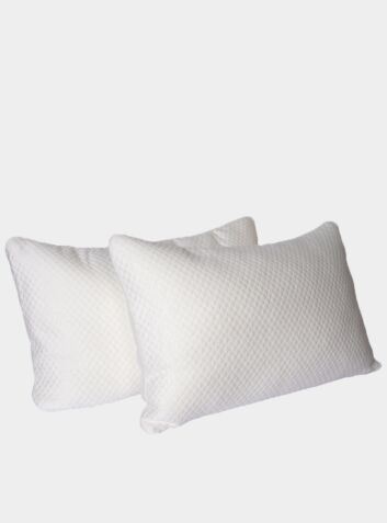 Luxury Bamboo Memory Foam Pillow (2 Pack)