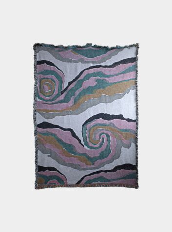 Cotton Blanket - Swirls