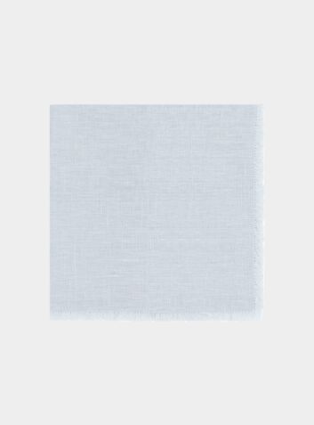 Fringed Linen Napkin - Light Grey (Set of Two)