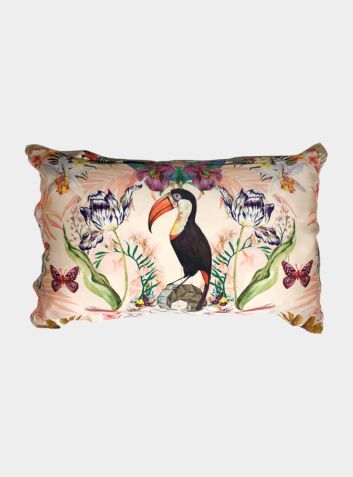 Botanical Silk Pillowcase - Oxford Pillowcase