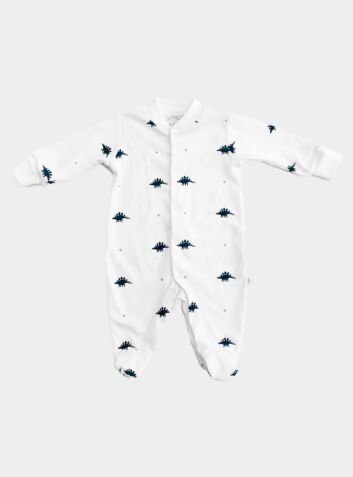 Unisex Cotton Sleepsuit - Mini Dino