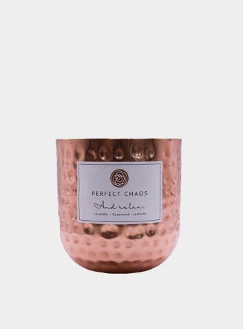 And Relax Copper Candle