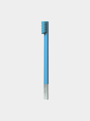 Peaceful Sky Silver Soft Toothbrush