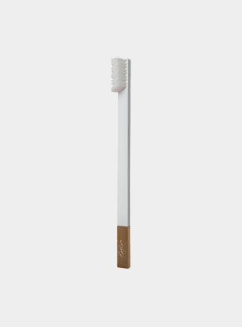 White Gold Medium Toothbrush