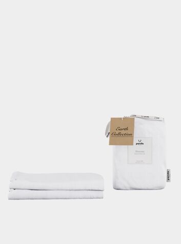 Bamboo & Linen Pillowcases - Coconut White