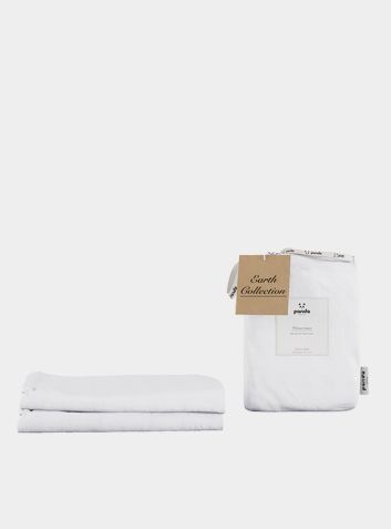 Bamboo & French Linen Pillowcases - Coconut White