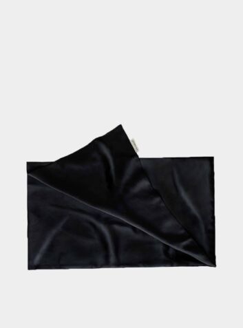 Mulberry Silk Pillowcase - Midnight Black