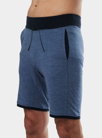 Mens Nattwarm® Sleep Tech Shorts - Blue Melange