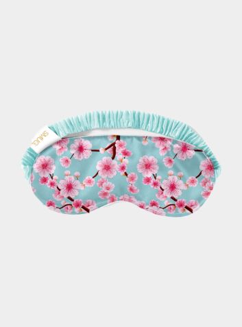 Satin Luxury Sleep Mask - Cherry Blossom