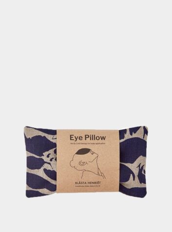 Blue Creatures Linen Eye Pillow – Yoga and Body 