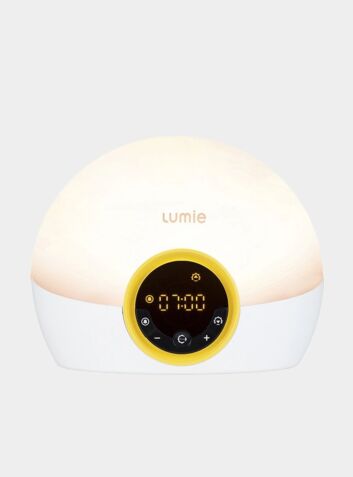 Lumie Bodyclock Rise 100 - Wake-Up Light Alarm Clock with Sunrise and Sunset