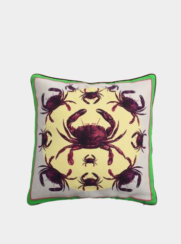 Crabs Silk Cushion