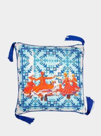 Pushkar Silk Cushion