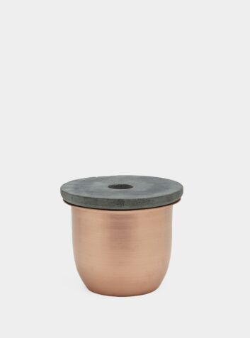 C3 | Small Container - Copper with Soapstone