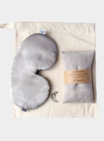 Sleep Mask & Lavender Sachet Sleep Set - Charcoal