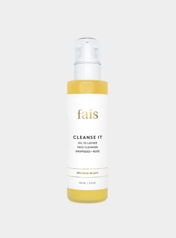 Cleanse It Oil To Lather Facial Cleanser Grapeseed + Rose