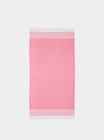 Turkish Cotton Coast Towel - Pink