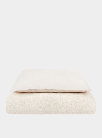Cotbed Organic Cotton Reversible Bedding Set - Chamomile