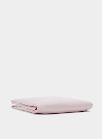 300 Thread Count Egyptian Cotton Percale Fitted Sheet - Blush