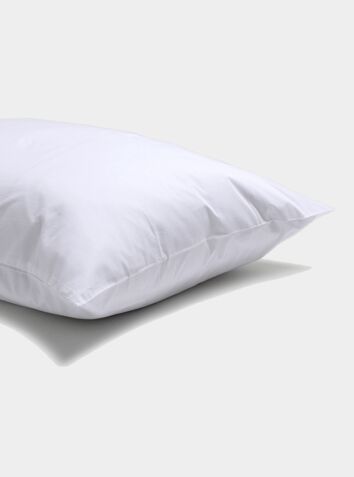 Percale Cotton Pillowcase (Pair) - White
