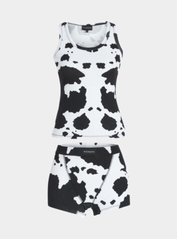 Pyjama Cotton Boxer Set - Cow